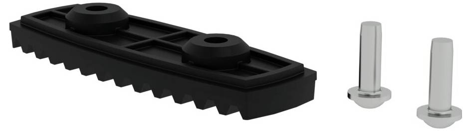 MUNK Günzburger Steigtechnik 019220 Fußplatten 2St.