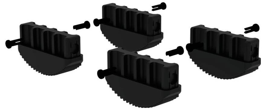 MUNK Günzburger Steigtechnik 019193 Innenschuh 4St.