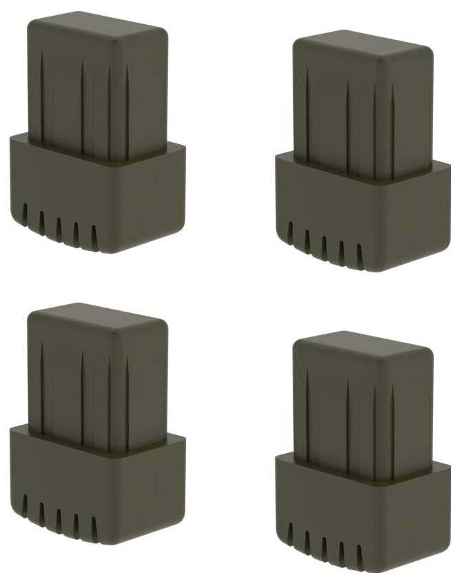 MUNK Günzburger Steigtechnik 019267 Innenschuh 4St.