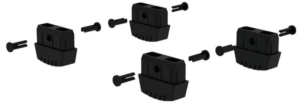 MUNK Günzburger Steigtechnik 019269 Innenschuh 4St.