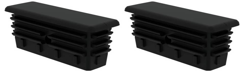 MUNK Günzburger Steigtechnik 019284 Holm-Abdeckkappe 2St.