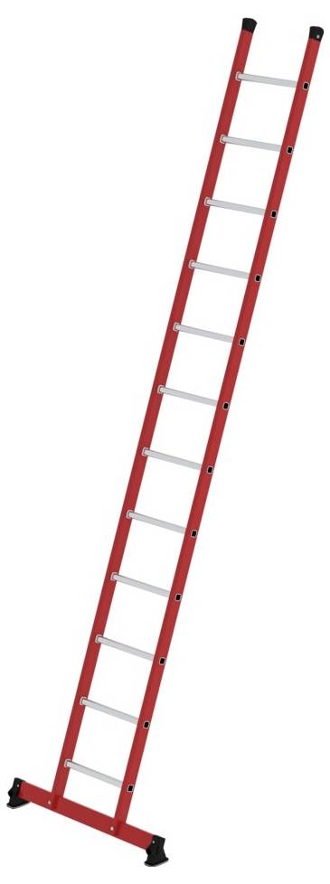 MUNK Günzburger Steigtechnik 035322 GFK/Alu Sprossen-Anlegeleiter