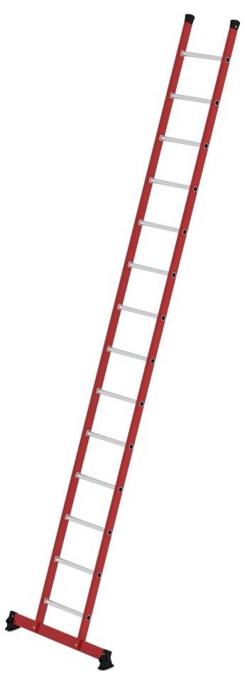 MUNK Günzburger Steigtechnik 035324 GFK/Alu Sprossen-Anlegeleiter