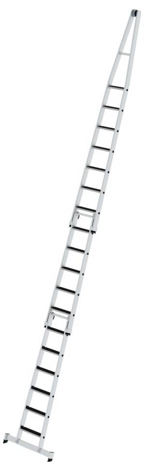 MUNK Günzburger Steigtechnik 040737 Aluminium Glasreinigerleiter