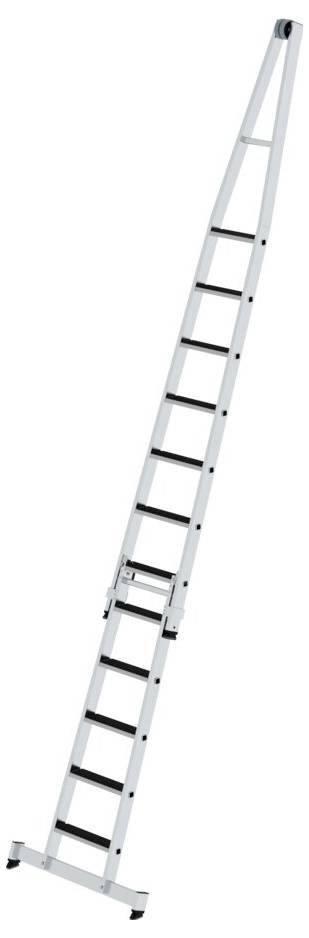 MUNK Günzburger Steigtechnik 040740 Aluminium Glasreinigerleiter