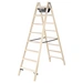 MUNK Günzburger Steigtechnik 033816 Holz Stufen-Stehleiter MUNK Günzburger Steigtechnik 033816 Holz Stufen-Stehleiter