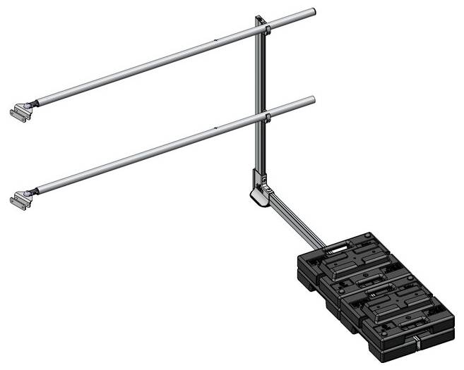 MUNK Günzburger Steigtechnik 060960 Ausstiegsgeländer 1St.