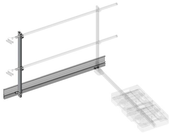 MUNK Günzburger Steigtechnik 060962 Fußleiste 1St.