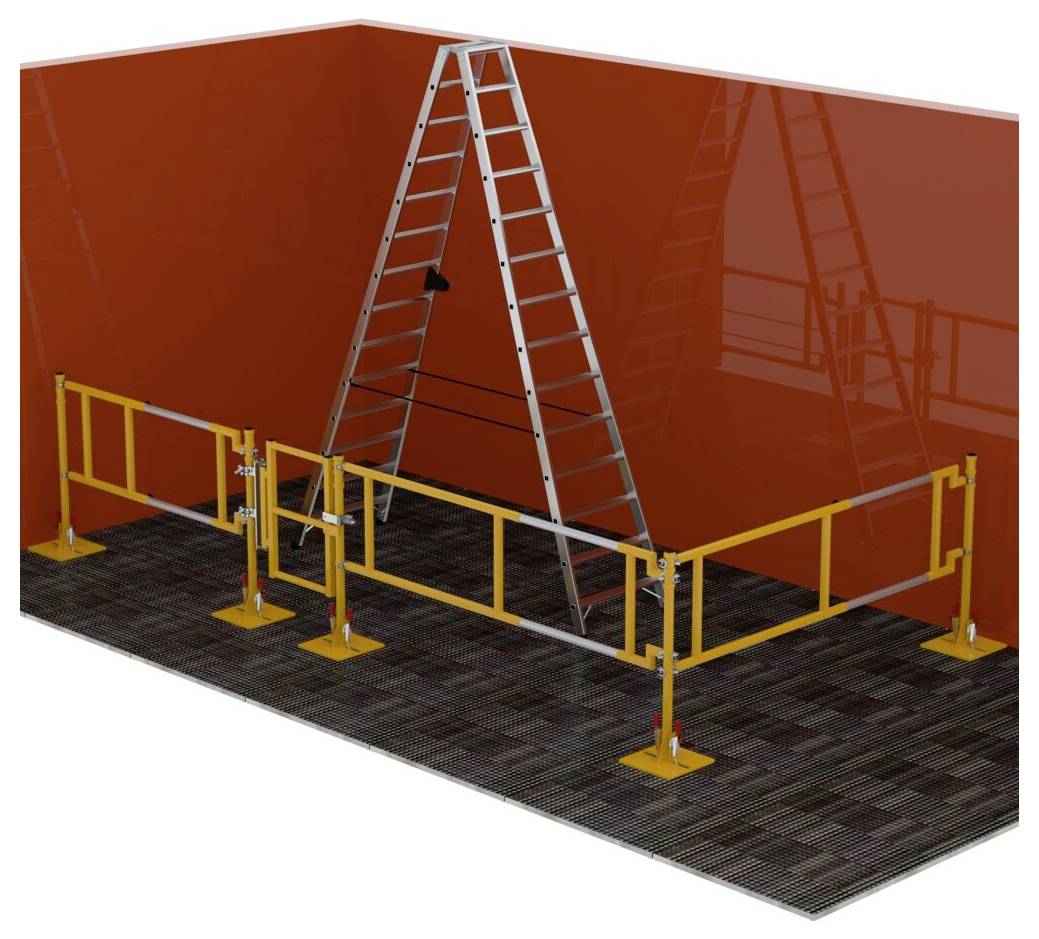 MUNK Günzburger Steigtechnik 070629 Geländerpfosten 1St.