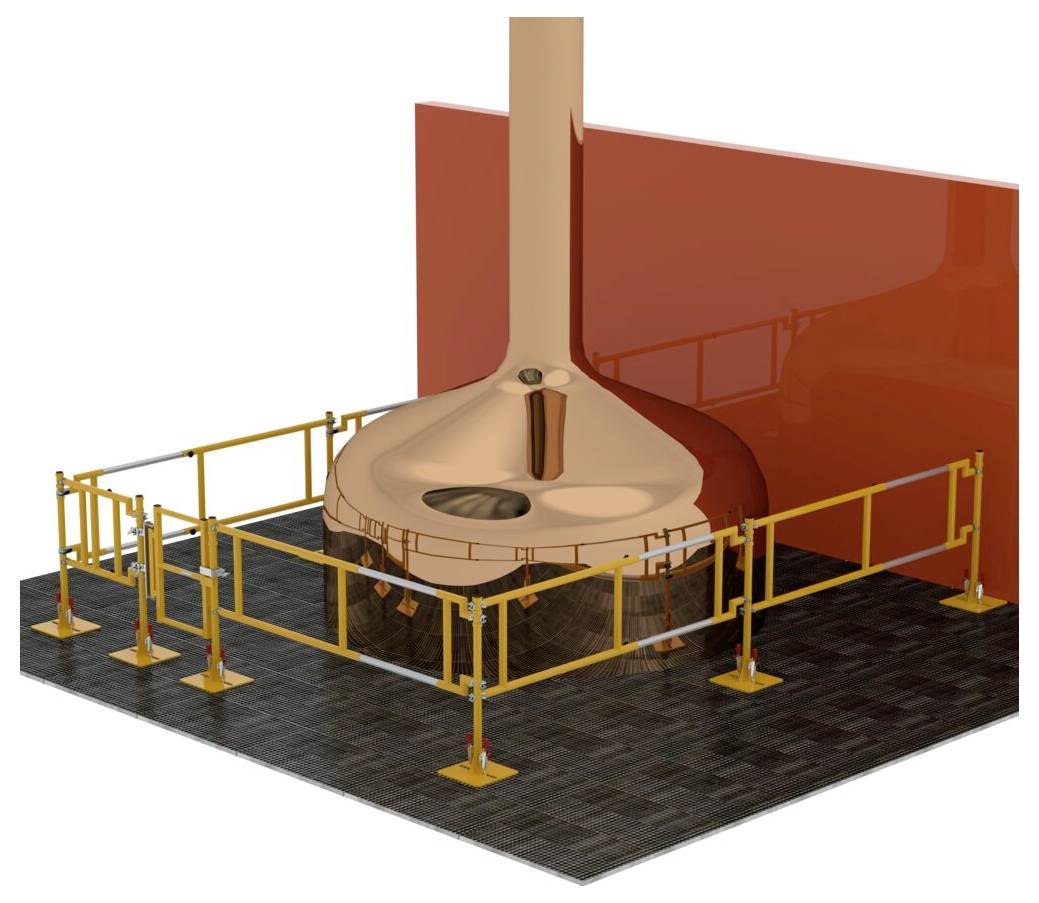 MUNK Günzburger Steigtechnik 070629 Geländerpfosten 1St.