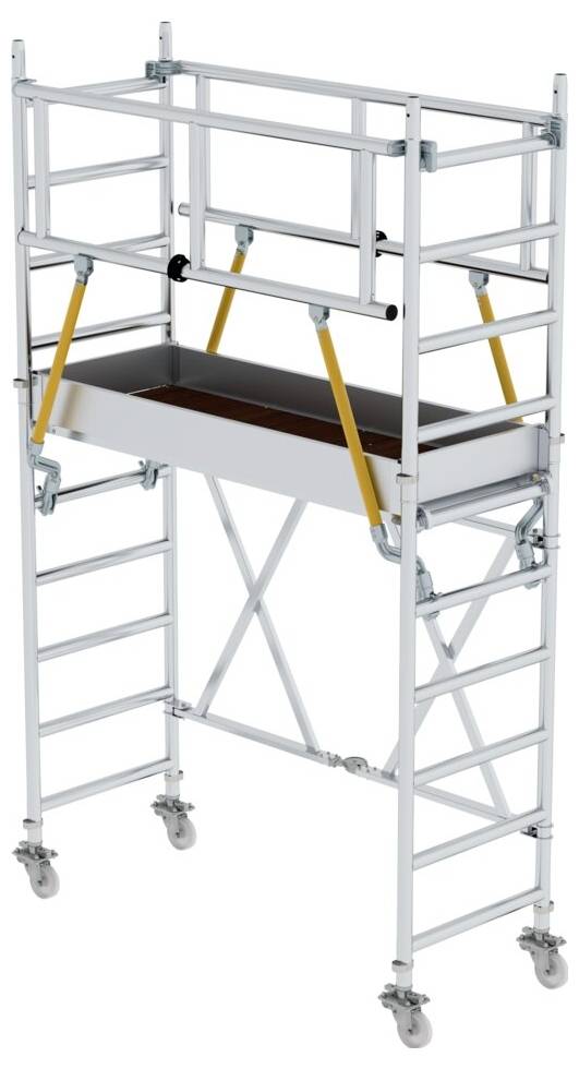 MUNK Günzburger Steigtechnik 115114 Aluminium Klappgerüst