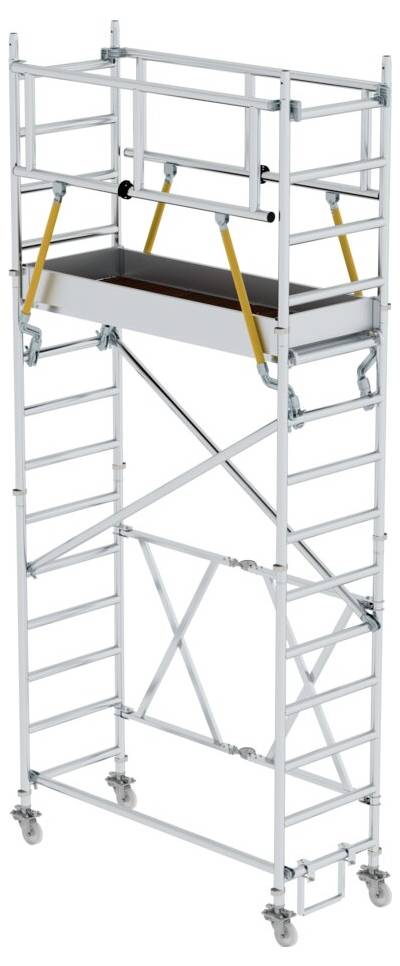 MUNK Günzburger Steigtechnik 115124 Aluminium Klappgerüst