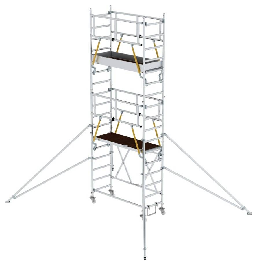 MUNK Günzburger Steigtechnik 115134 Aluminium Klappgerüst