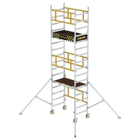 MUNK Günzburger Steigtechnik 125123 Aluminium beschichtet, Aluminium Rollgerüst MUNK Günzburger Steigtechnik 125123 Aluminium beschichtet, Aluminium Rollgerüst