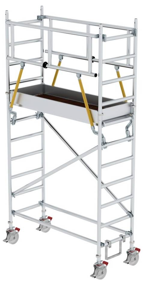 MUNK Günzburger Steigtechnik 170236 Aluminium Rollgerüst