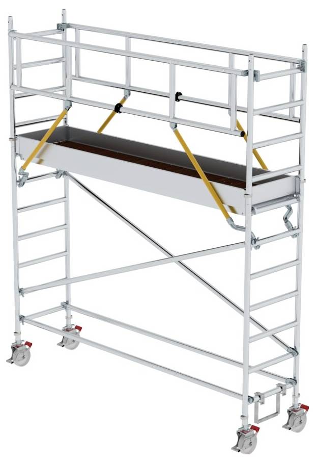 MUNK Günzburger Steigtechnik 172236 Aluminium Rollgerüst