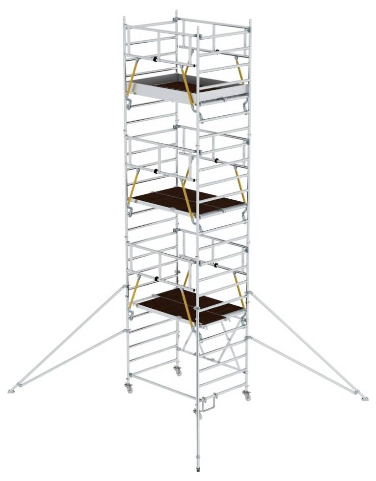 MUNK Günzburger Steigtechnik 115254 Aluminium Klappgerüst