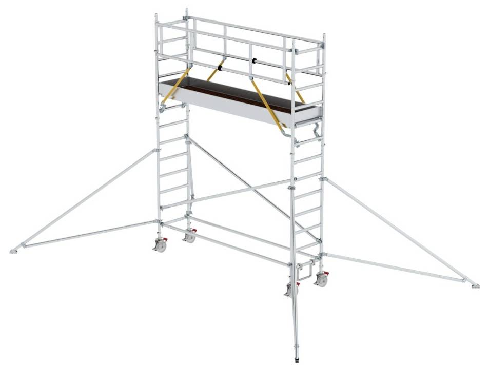 MUNK Günzburger Steigtechnik 156349 Aluminium Rollgerüst