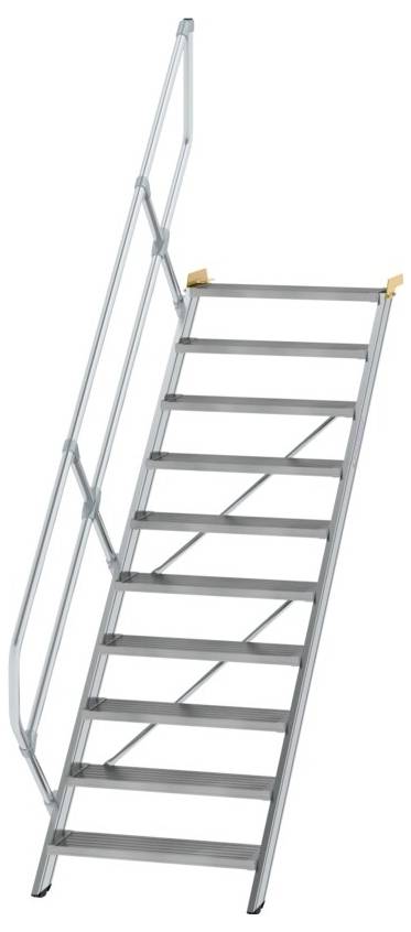 MUNK Günzburger Steigtechnik 600270 Aluminium, Stahl verzinkt Treppe