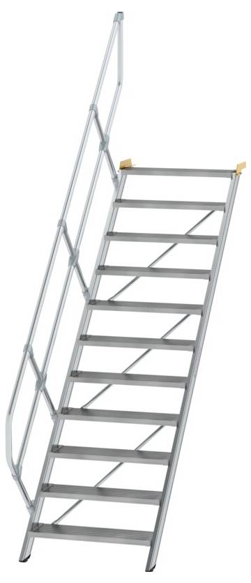MUNK Günzburger Steigtechnik 600271 Aluminium, Stahl verzinkt Treppe