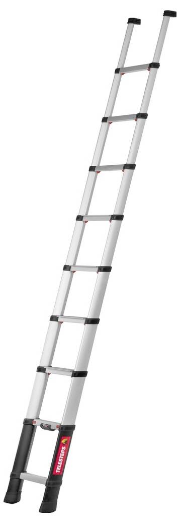 Telesteps 115463 Aluminium, eloxiert Stufen-Teleskopleiter Arbeitshöhe (max.): 3800mm