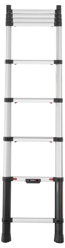 Telesteps 115463 Aluminium, eloxiert Stufen-Teleskopleiter Arbeitshöhe (max.): 3800mm