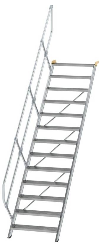MUNK Günzburger Steigtechnik 600273 Aluminium, Stahl verzinkt Treppe