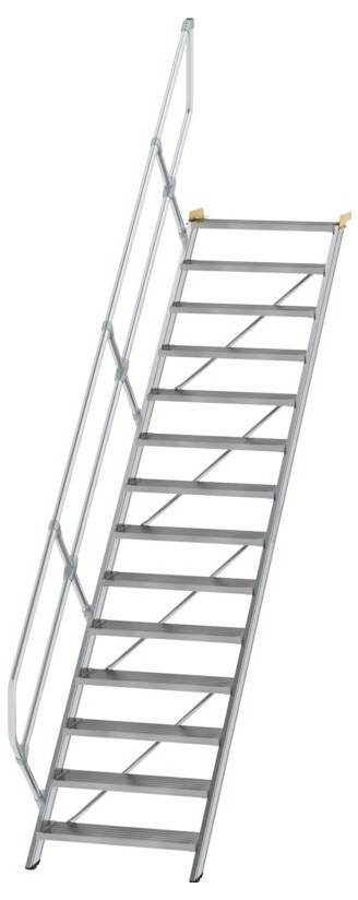 MUNK Günzburger Steigtechnik 600274 Aluminium, Stahl verzinkt Treppe
