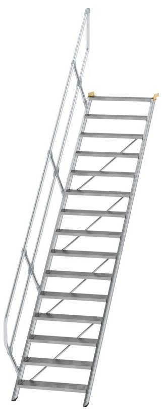 MUNK Günzburger Steigtechnik 600275 Aluminium, Stahl verzinkt Treppe