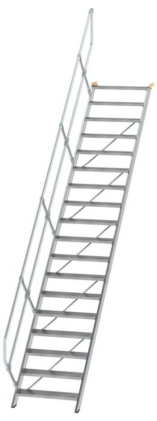 MUNK Günzburger Steigtechnik 600278 Aluminium, Stahl verzinkt Treppe