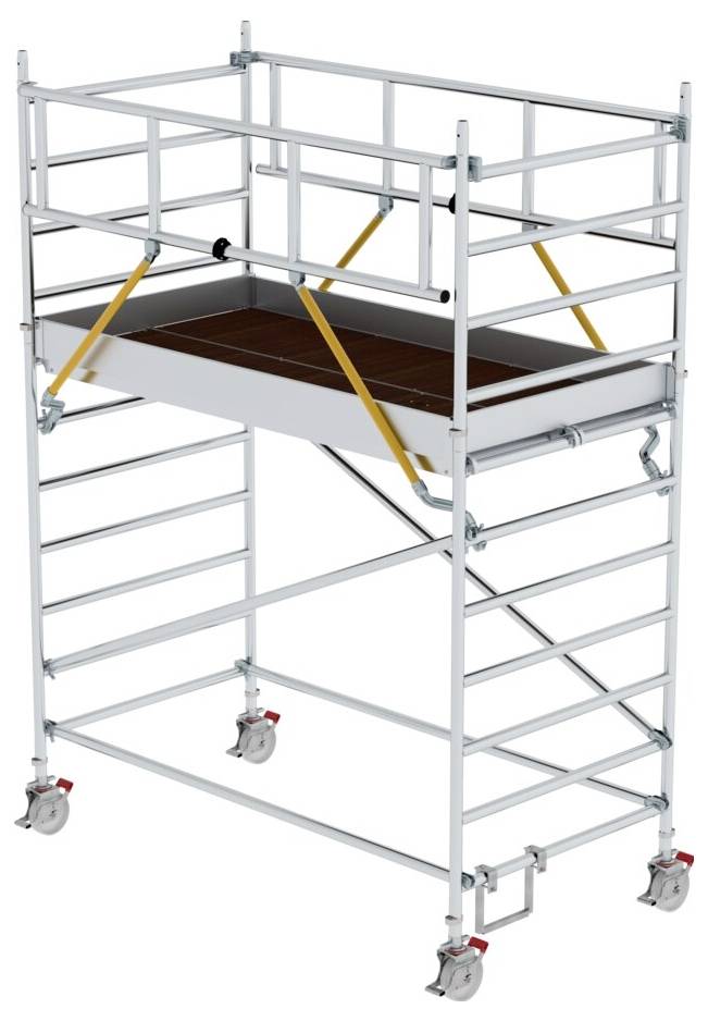 MUNK Günzburger Steigtechnik 174237 Aluminium Rollgerüst