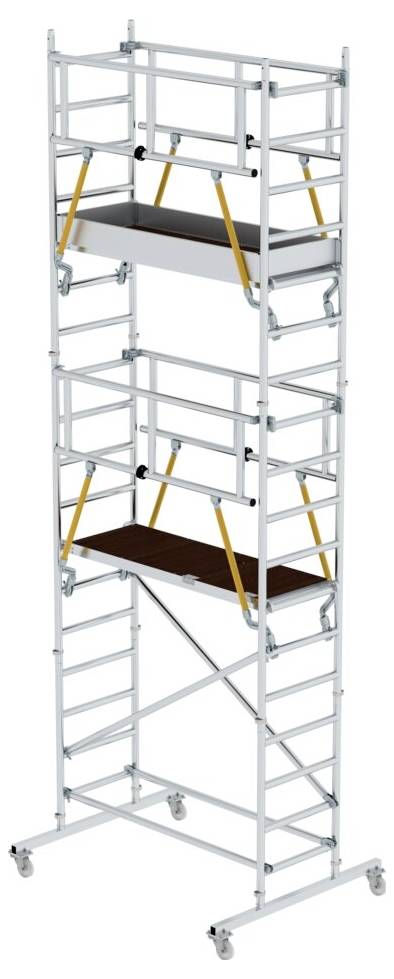 MUNK Günzburger Steigtechnik 166430 Aluminium Rollgerüst