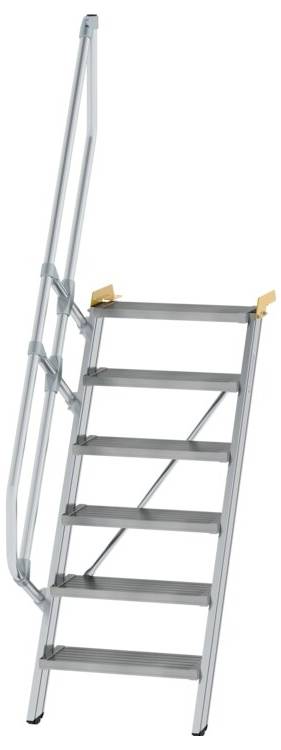 MUNK Günzburger Steigtechnik 600206 Aluminium, Stahl verzinkt Treppe