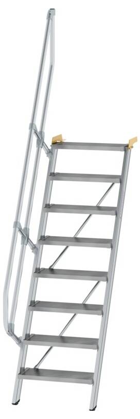 MUNK Günzburger Steigtechnik 600208 Aluminium, Stahl verzinkt Treppe