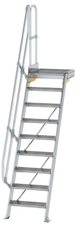 MUNK Günzburger Steigtechnik 600369 Aluminium, Stahl verzinkt Treppe