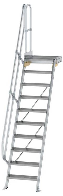 MUNK Günzburger Steigtechnik 600370 Aluminium, Stahl verzinkt Treppe