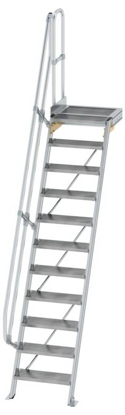 MUNK Günzburger Steigtechnik 600371 Aluminium, Stahl verzinkt Treppe