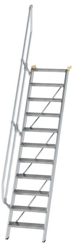 MUNK Günzburger Steigtechnik 600211 Aluminium, Stahl verzinkt Treppe