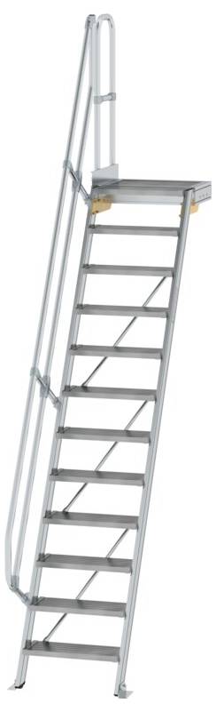 MUNK Günzburger Steigtechnik 600372 Aluminium, Stahl verzinkt Treppe