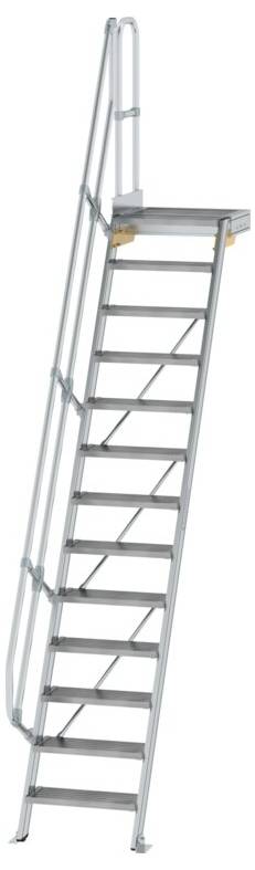 MUNK Günzburger Steigtechnik 600373 Aluminium, Stahl verzinkt Treppe