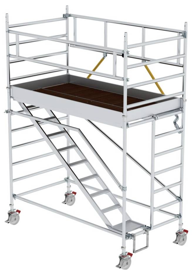 MUNK Günzburger Steigtechnik 167111 Aluminium Rollgerüst