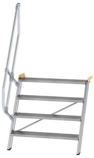 MUNK Günzburger Steigtechnik 600324 Aluminium, Stahl verzinkt Treppe