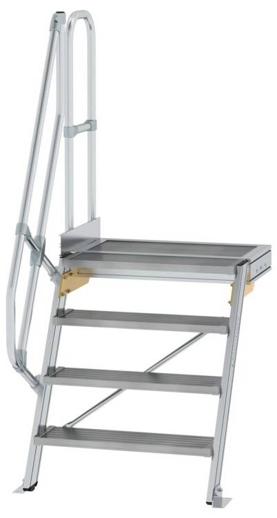 MUNK Günzburger Steigtechnik 600384 Aluminium, Stahl verzinkt Treppe