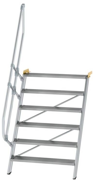 MUNK Günzburger Steigtechnik 600326 Aluminium, Stahl verzinkt Treppe
