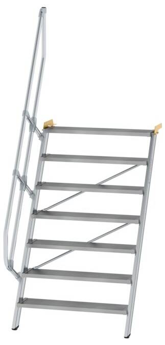 MUNK Günzburger Steigtechnik 600327 Aluminium, Stahl verzinkt Treppe