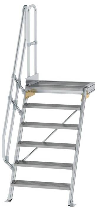MUNK Günzburger Steigtechnik 600386 Aluminium, Stahl verzinkt Treppe