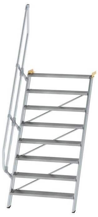 MUNK Günzburger Steigtechnik 600328 Aluminium, Stahl verzinkt Treppe
