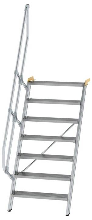 MUNK Günzburger Steigtechnik 600227 Aluminium, Stahl verzinkt Treppe
