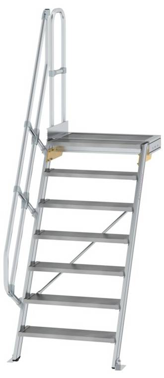 MUNK Günzburger Steigtechnik 600387 Aluminium, Stahl verzinkt Treppe