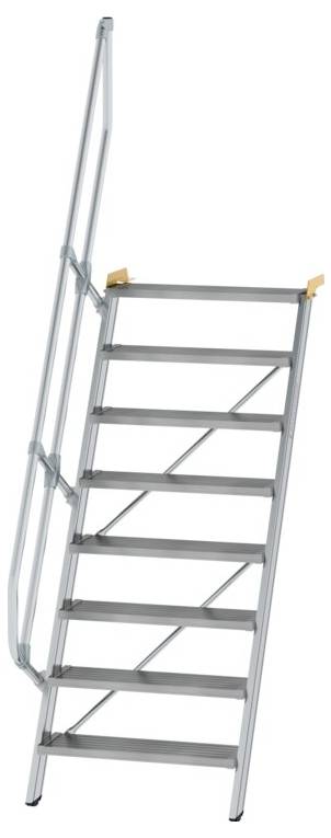MUNK Günzburger Steigtechnik 600228 Aluminium, Stahl verzinkt Treppe